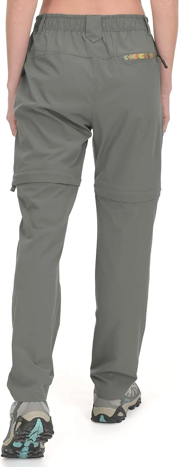 Little Donkey Andy Women's Hiking Pants Lightweight Convertible Zip-Off Pants Quick Dry UPF 50