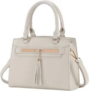 LJOSEIND Small Satchel Purses for Women - Fashionable Handbags, Top Handle Crossbody Bags with Adjustable Strap