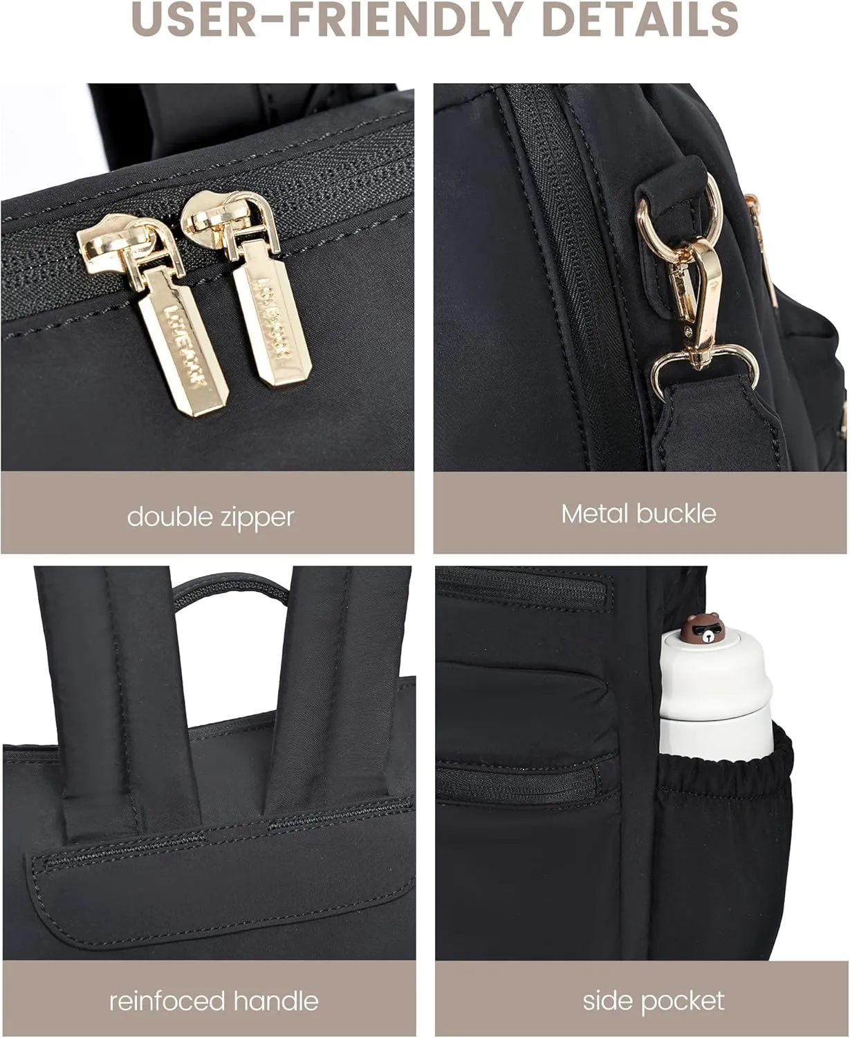 LOVEVOOK Backpack Purse for Women,Puffer Mini Backpack for Women, Convertible Lightweight Shoulder Bags, Work Travel Daily Purses Handbags