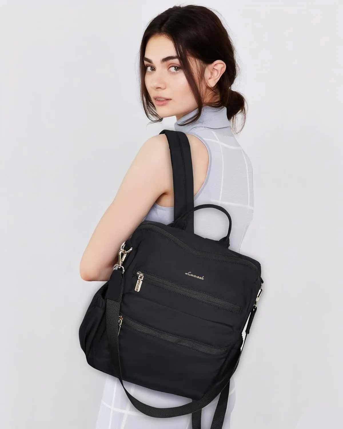 LOVEVOOK Backpack Purse for Women,Puffer Mini Backpack for Women, Convertible Lightweight Shoulder Bags, Work Travel Daily Purses Handbags