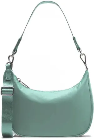 Lushandy Mini Shoulder Bag, Small Crossbody Bag Everyday Purses for Women Crescent Bag Adjustable Sling Hobo Bag
