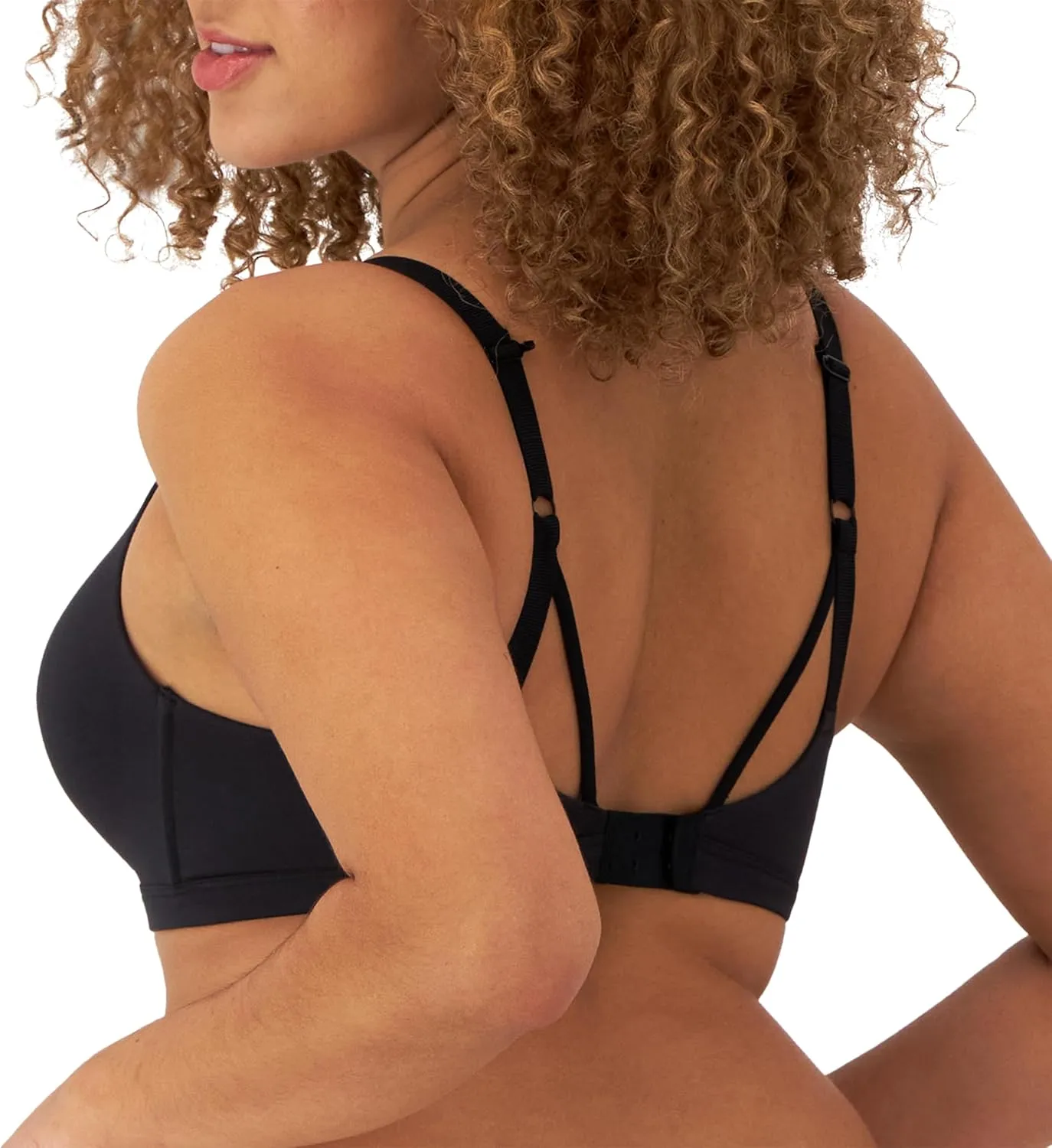 Maidenform Women's, Everyday Luxe T-Shirt, Wireless Convertible Bra
