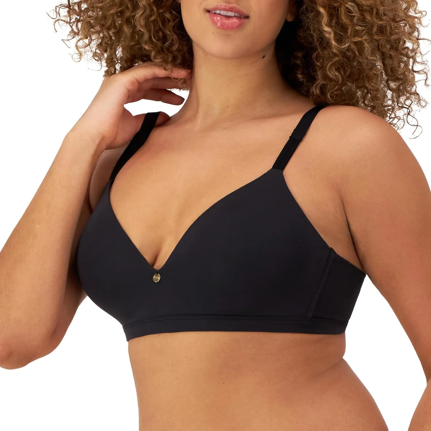 Maidenform Women's, Everyday Luxe T-Shirt, Wireless Convertible Bra