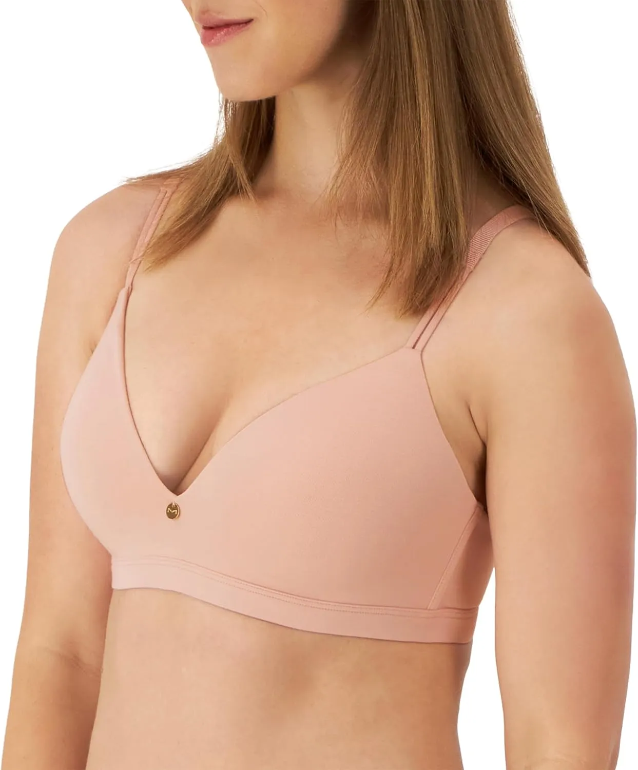 Maidenform Women's, Everyday Luxe T-Shirt, Wireless Convertible Bra