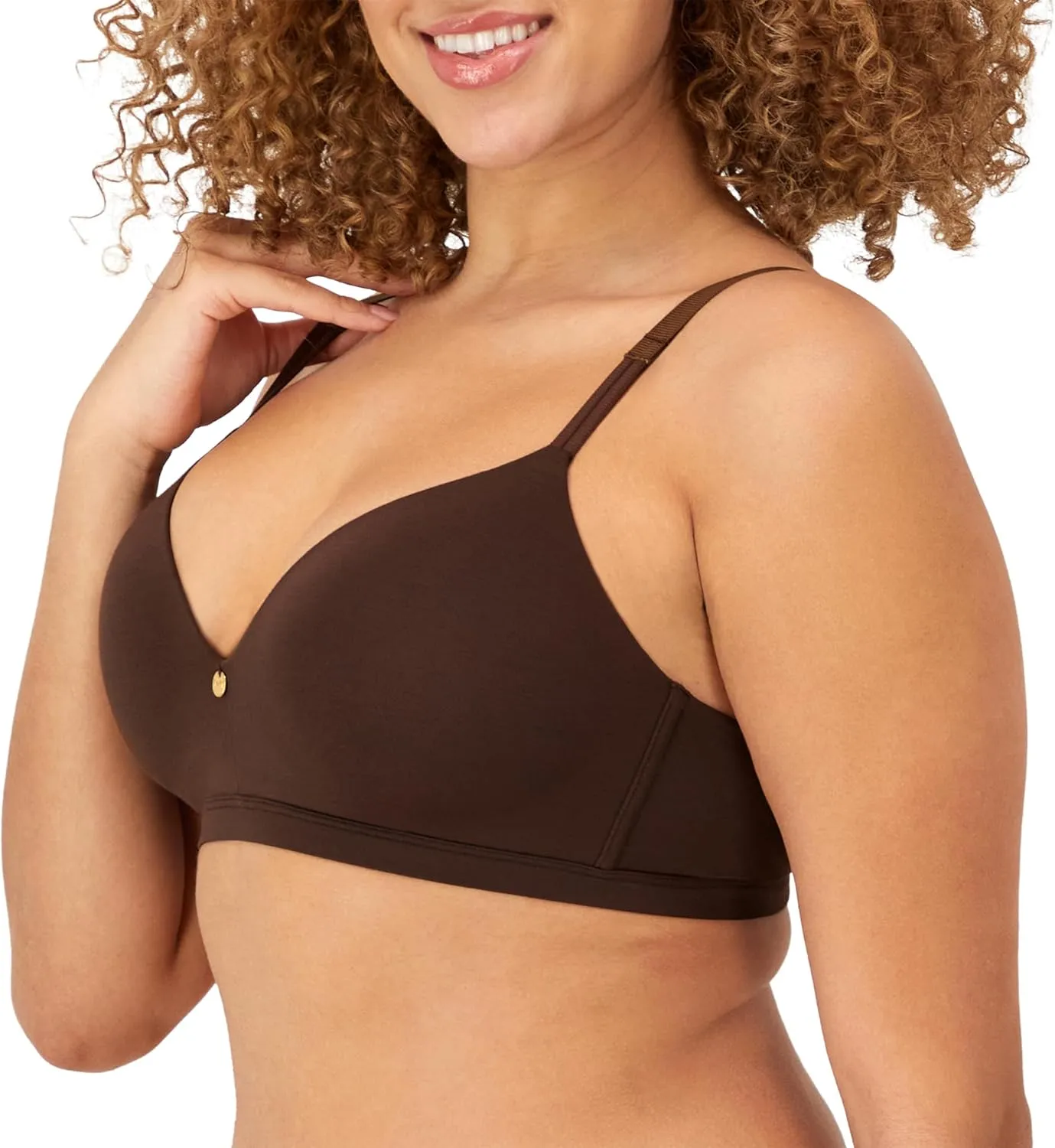 Maidenform Women's, Everyday Luxe T-Shirt, Wireless Convertible Bra