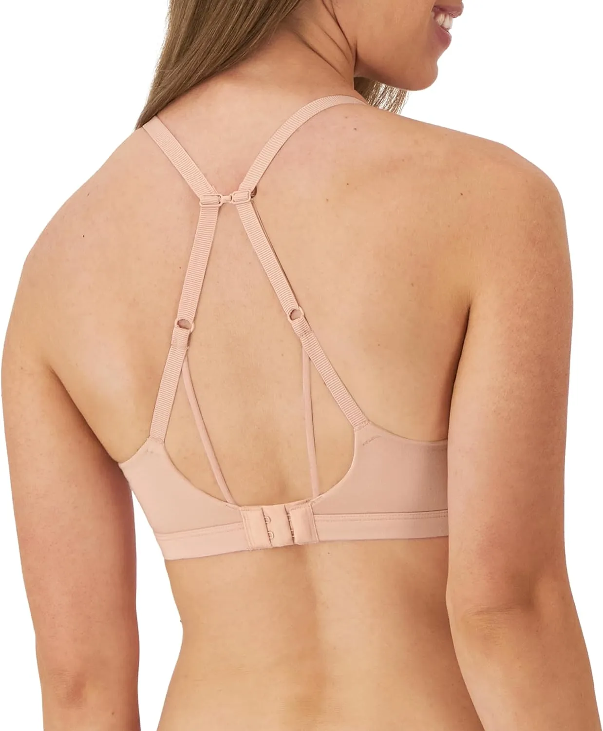 Maidenform Women's, Everyday Luxe T-Shirt, Wireless Convertible Bra