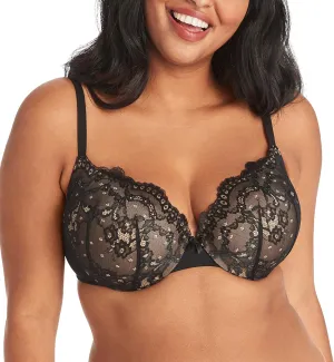 Maidenform womens Love the Lift Underwire Demi Bra,With Push-up Cups