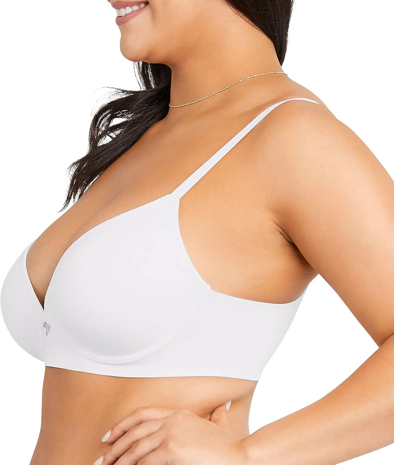 Maidenform Women's One Fab Fit Wireless Demi Bra