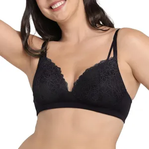 Maidenform Women's Pure Comfort Soft Support Wireless Lace Bralette