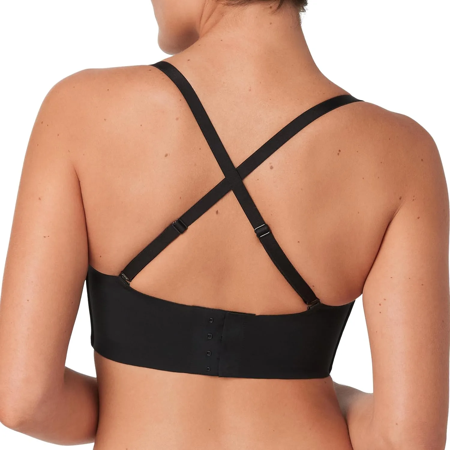 Maidenform Women's Pure Comfort Strapless, Stay-put Wireless, Full-coverage Convertible Bra