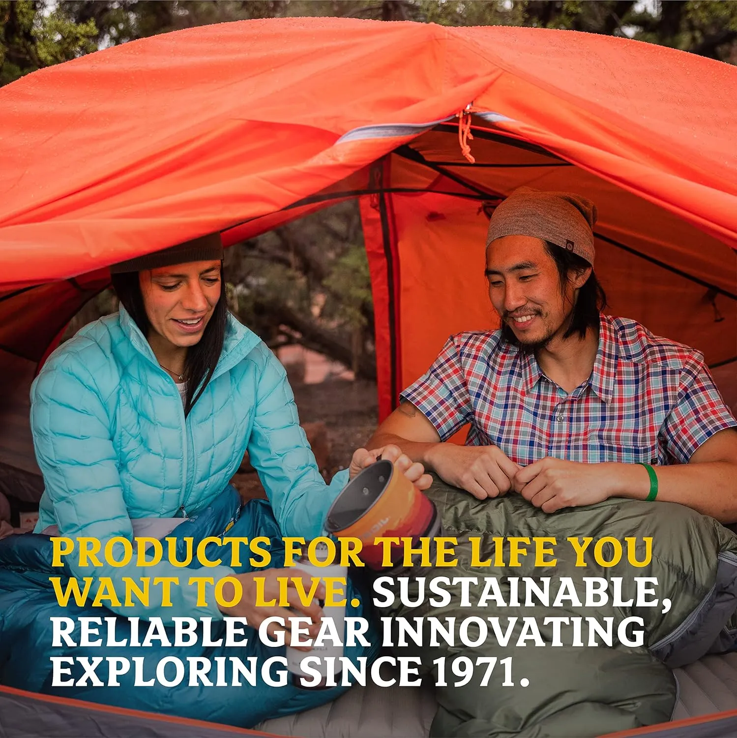 MARMOT Voyager 45° or 55° Mummy Sleeping Bags, Synthetic Spirafil Insulation for Camping & Backpacking
