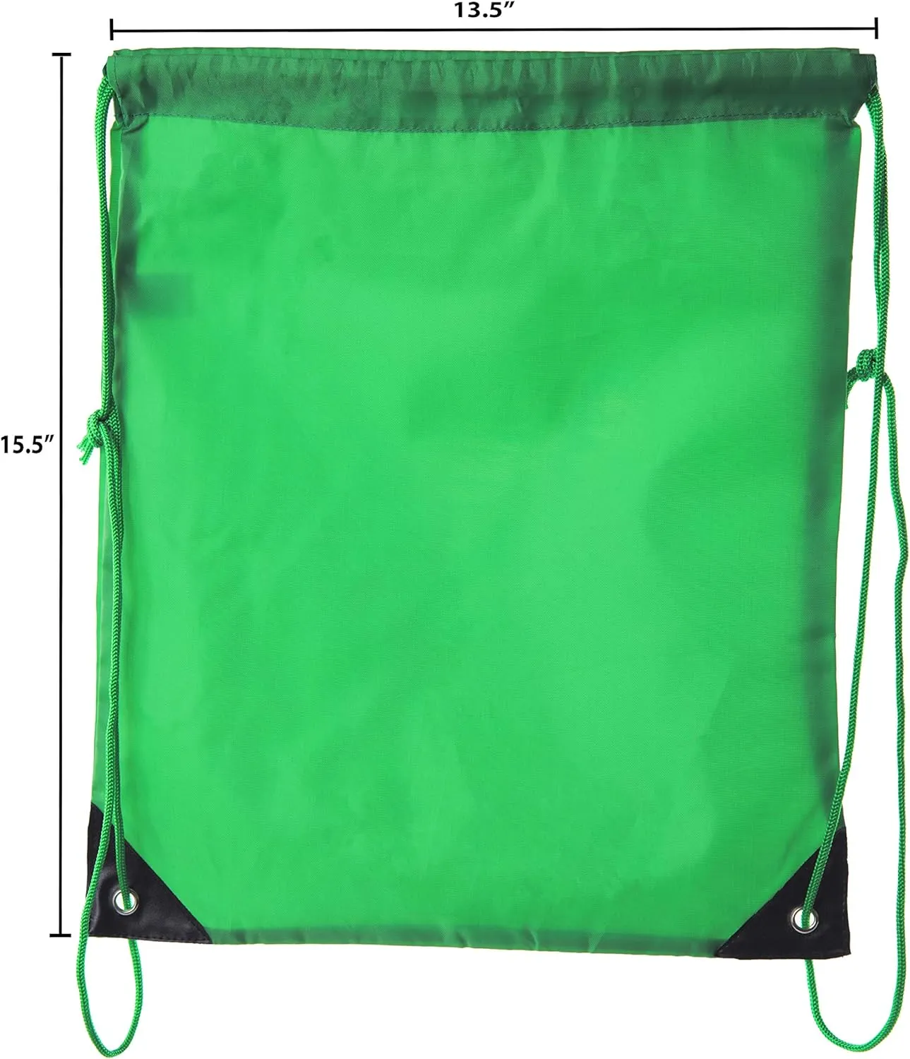 Mato & Hash Drawstring Bulk Bags Cinch Sacks Backpack Pull String Bags | 15 Colors | 1PK-100PK Available
