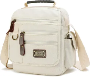 Mens bag Canvas Shoulder Bag Small Messenger Crossbody Bag Work Bag Vintage Multi-function