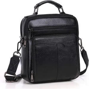 Men's Genuine Leather Messenger Shoulder Bag Handbag CrossBody Briefcase