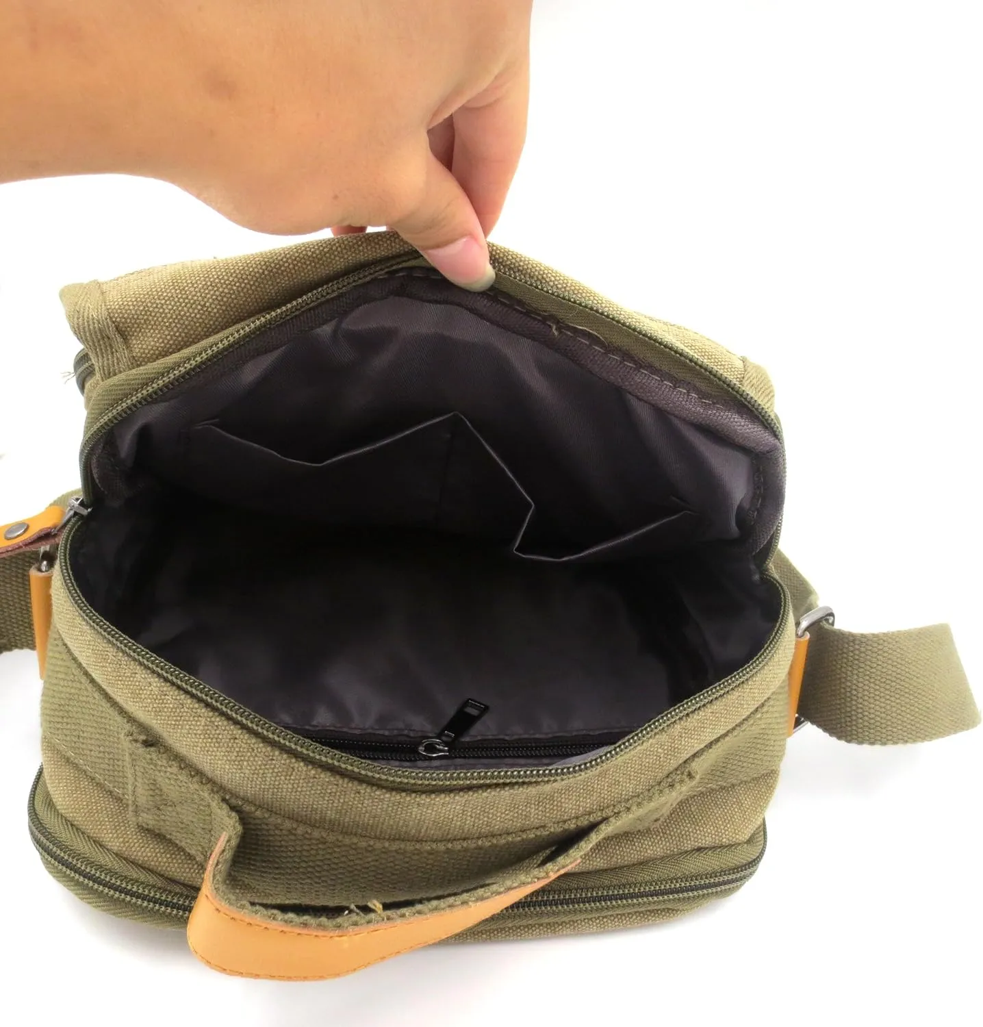 Men's Messenger bag, Classic Multifunction Shoulder Bag Business Messenger Bags Ipad Bag