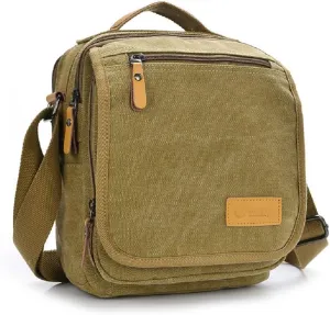 Men's Messenger bag, Classic Multifunction Shoulder Bag Business Messenger Bags Ipad Bag