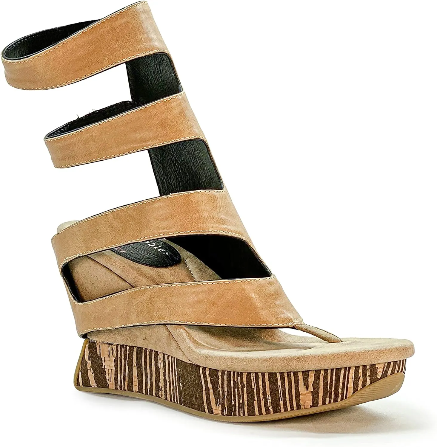 Modzori Corona High Wedge Reversible Sandal