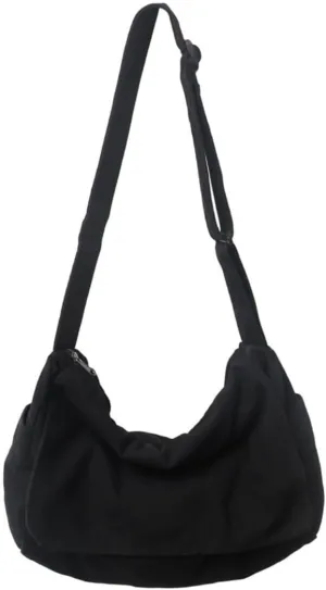 MOLERFO Messenger Bag for Women Canvas Crossbody Bag Vintage Crossbody Bags Aesthetic Tote Bag Cute Tote Bag