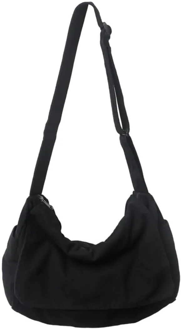 MOLERFO Messenger Bag for Women Canvas Crossbody Bag Vintage Crossbody Bags Aesthetic Tote Bag Cute Tote Bag
