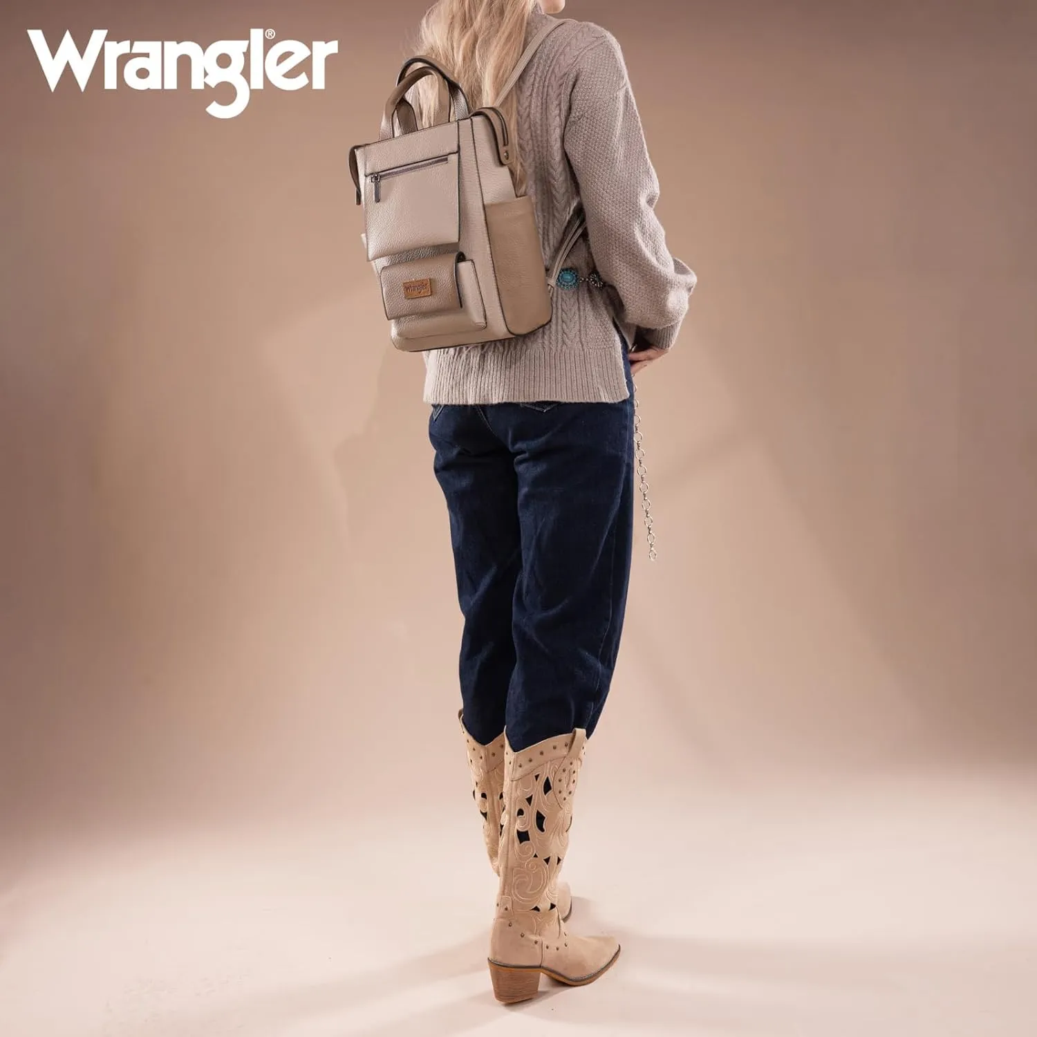 Montana West Wrangler Women Backpack Purse Convertible Ladies Anti Theft Backpack with Adjustable Strap