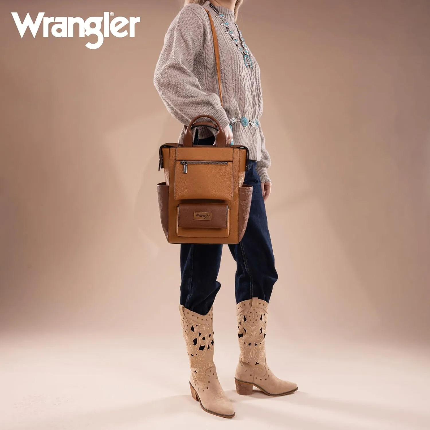 Montana West Wrangler Women Backpack Purse Convertible Ladies Anti Theft with Adjustable Strap