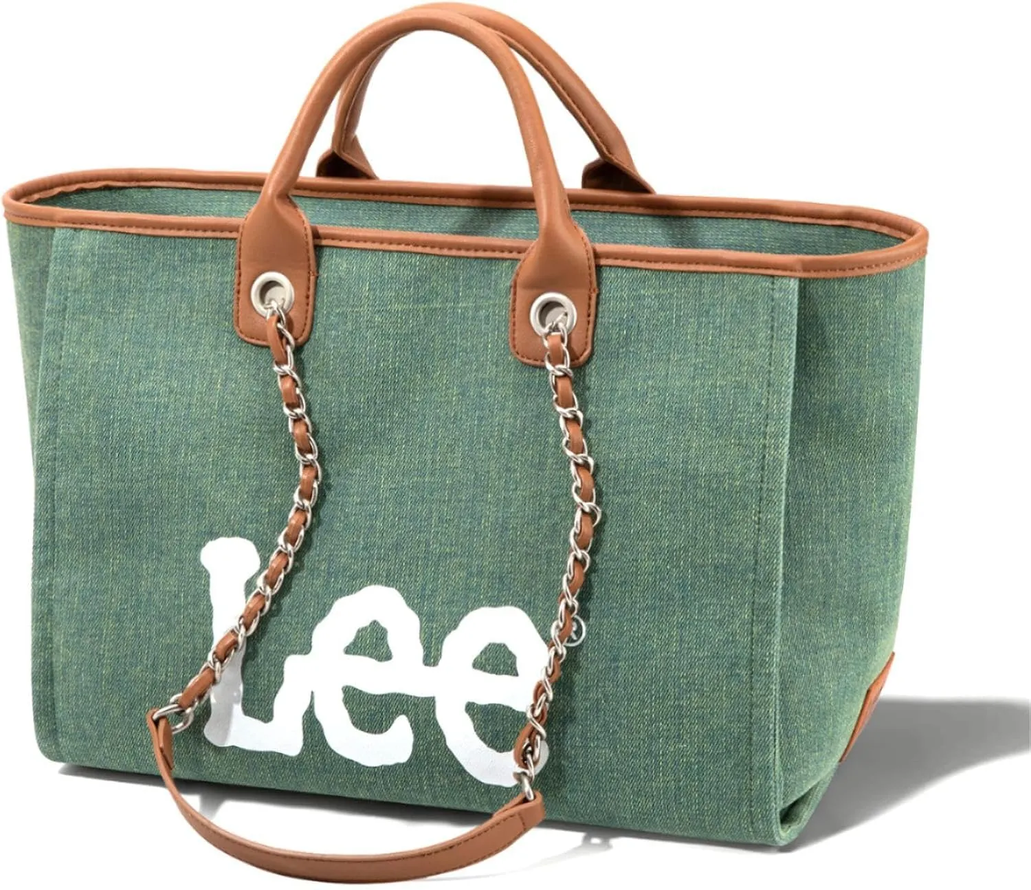 Montana West x Lee Tote Bag for Woman Denim Handbag Crossbody Shoulder Bag with Strap