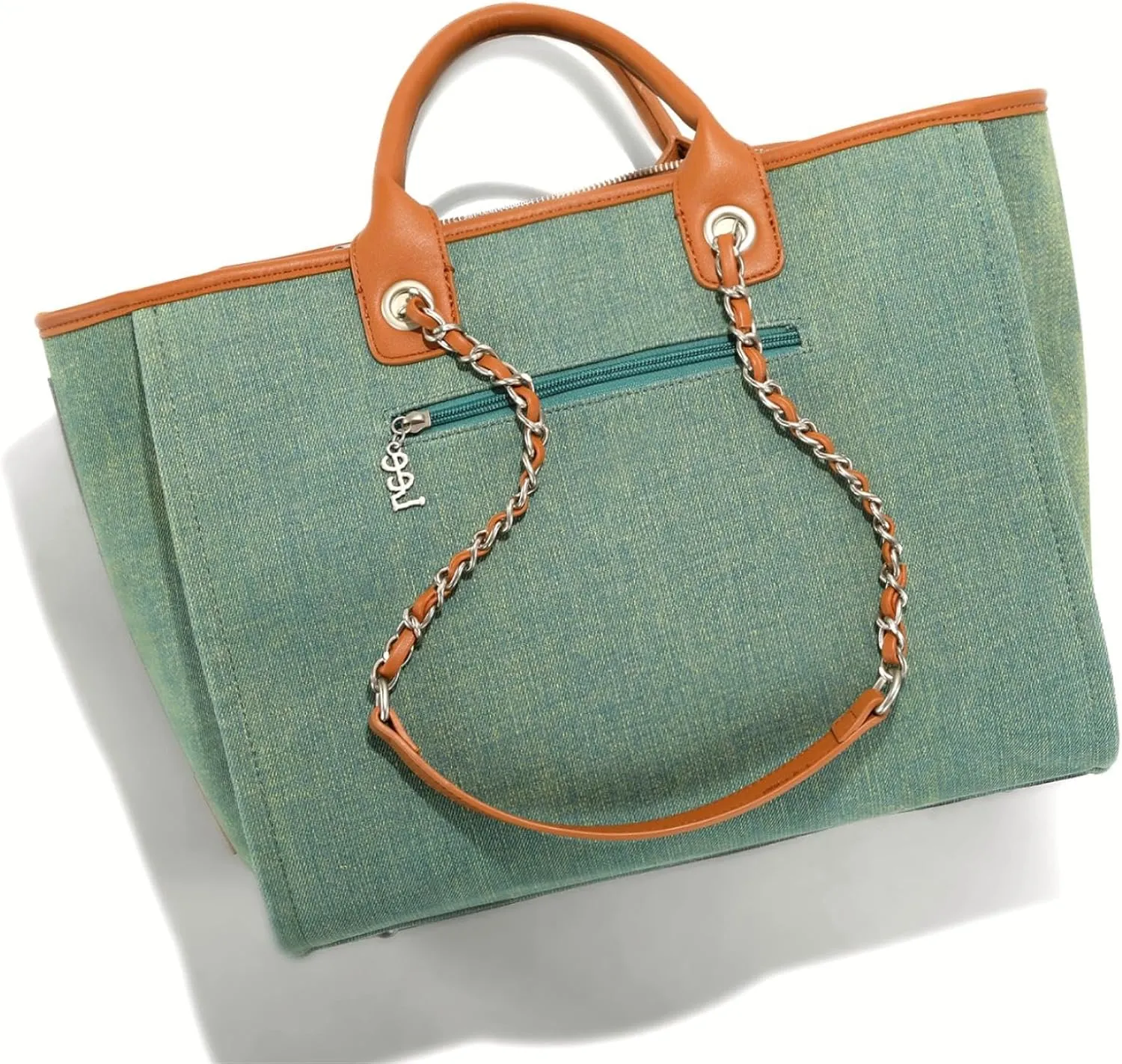 Montana West x Lee Tote Bag for Woman Denim Handbag Crossbody Shoulder Bag with Strap