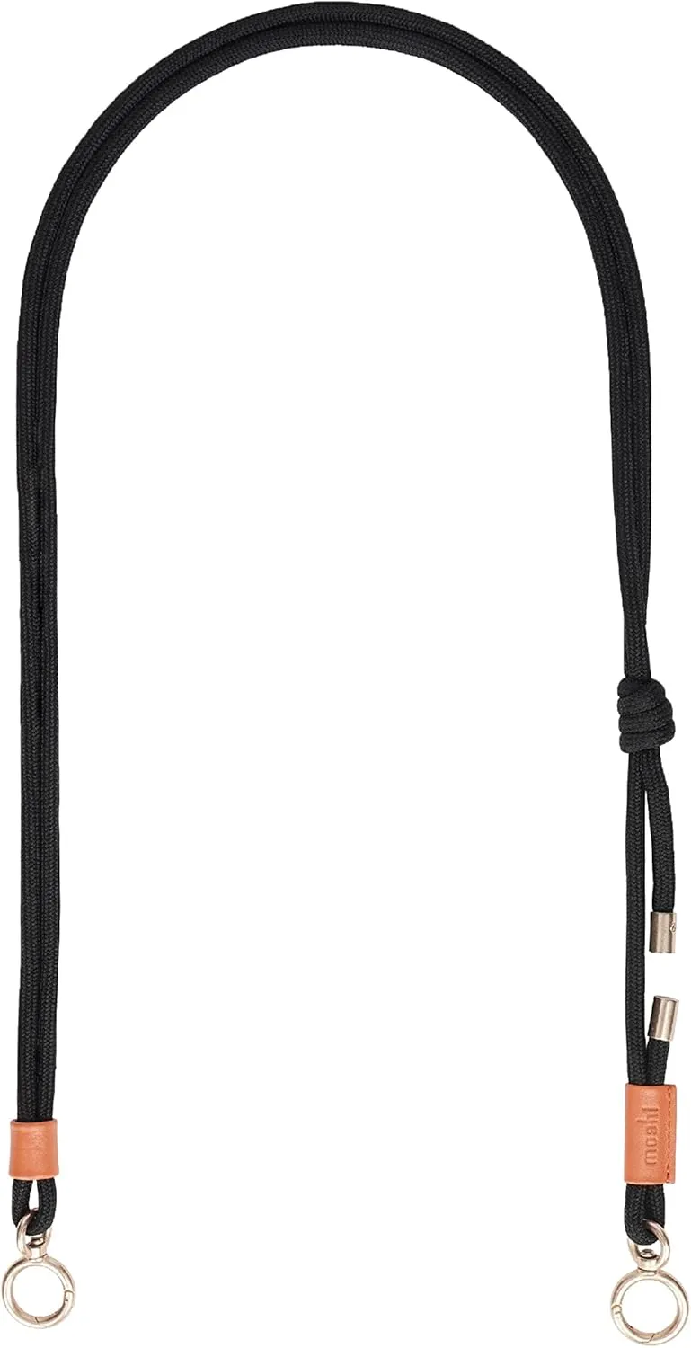 Moshi Crossbody Phone Strap - Midnight Black