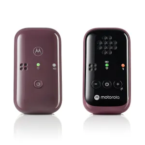 Motorola Nursery PIP12 Audio-Only Travel Baby Monitor, Portable with Rechargeable Batteries, 1500ft Range, Includes Water-Resistant Travel Case