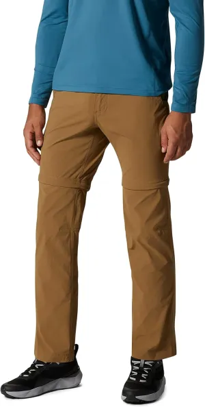 Mountain Hardwear Men's Basin Trek Convertible Pant for Camping, Hiking, and Backpacking | Water-Resistant and Lightweight