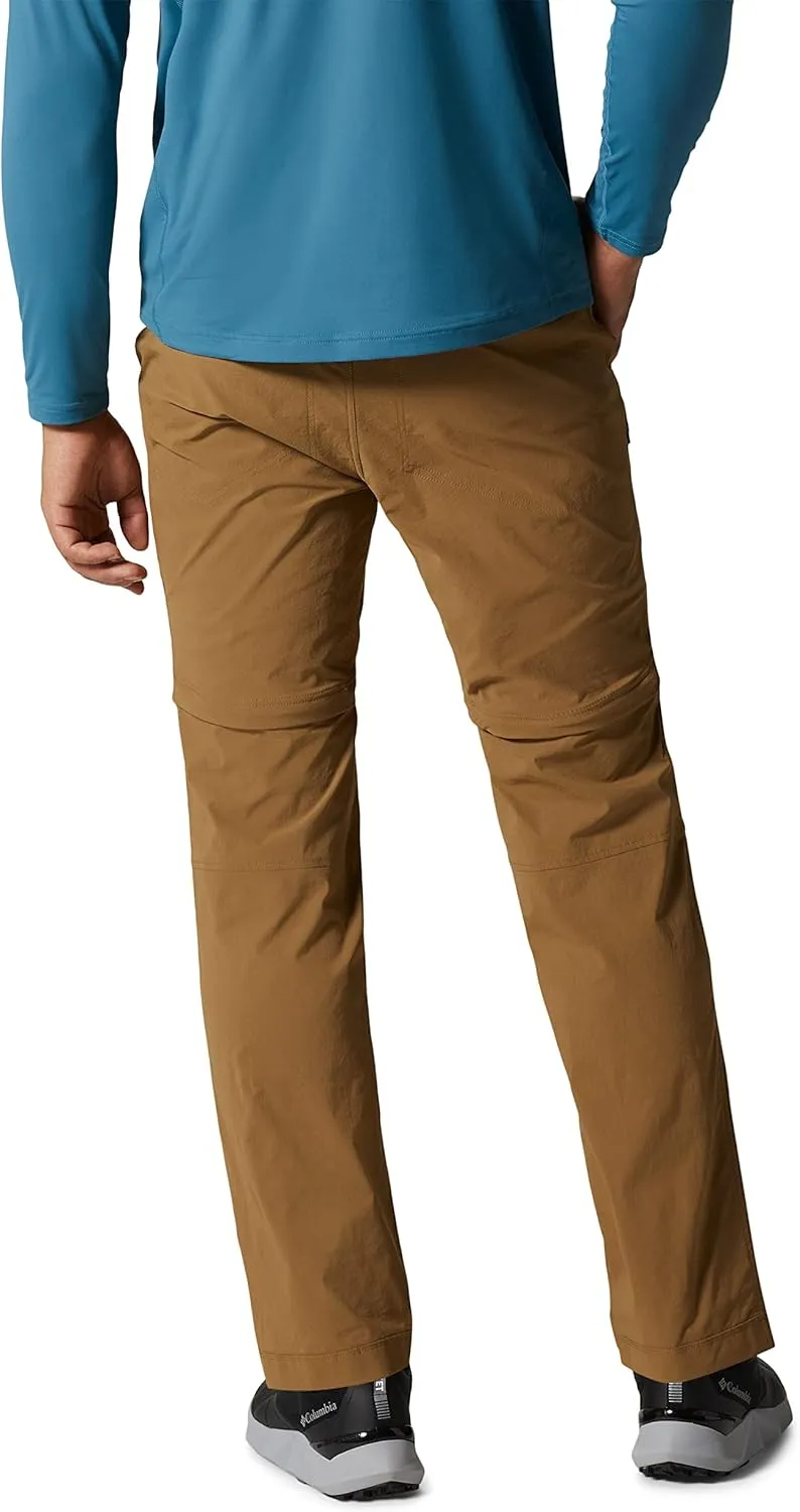 Mountain Hardwear Men's Basin Trek Convertible Pant for Camping, Hiking, and Backpacking | Water-Resistant and Lightweight
