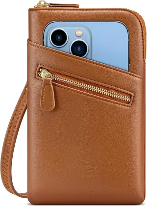 nuoku Small Crossbody Bags for Women Designer Cell Phone Bag Wallet Purses Adjustable Strap