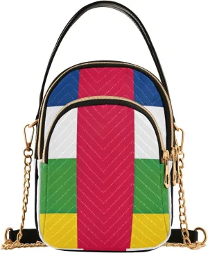 ODAWA Guinea Flag National Guinean Women Bags Crossbody Cell Phone Crossbody Bags for Women Small Sling Crossbody Bags