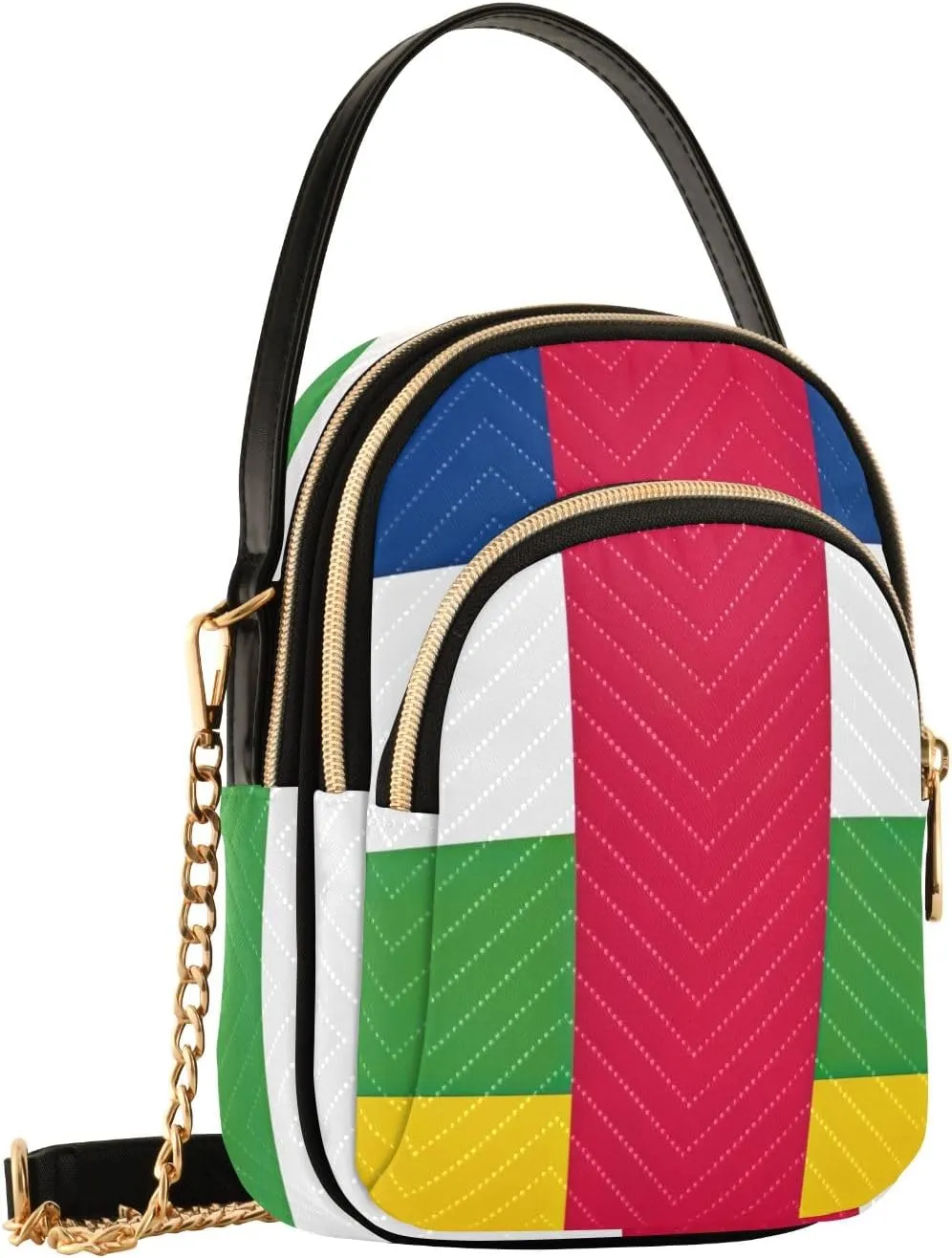 ODAWA Guinea Flag National Guinean Women Bags Crossbody Cell Phone Crossbody Bags for Women Small Sling Crossbody Bags