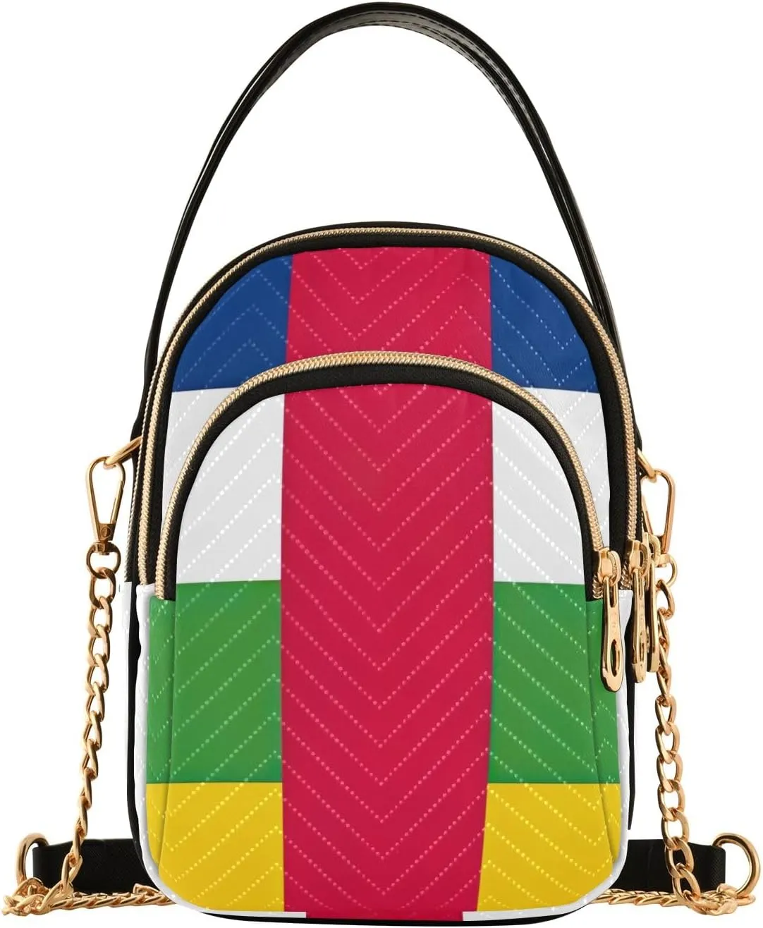 ODAWA Guinea Flag National Guinean Women Bags Crossbody Cell Phone Crossbody Bags for Women Small Sling Crossbody Bags