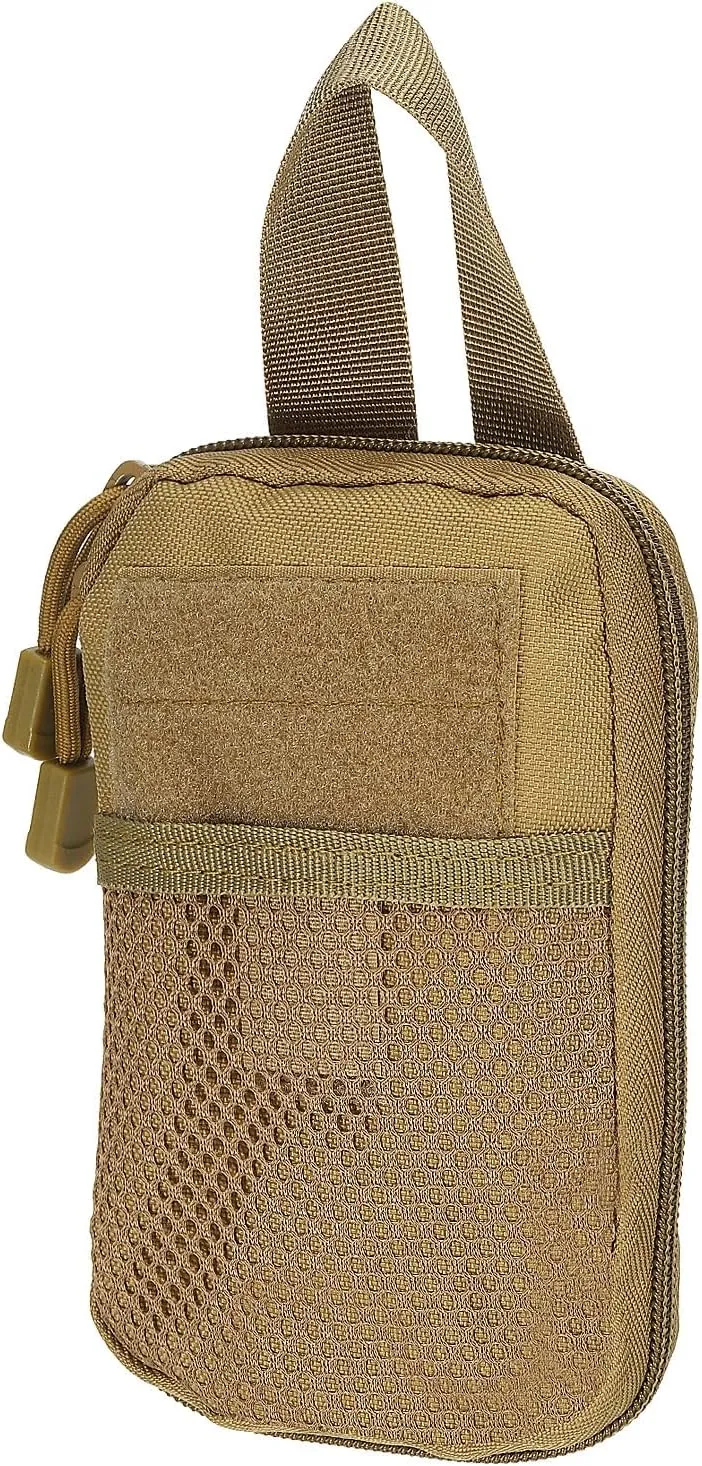 PATIKIL Dump Pouch, Folding Dump Waist Bag Roll-Up Drawstring Tool Storage Pack Backpack Accessories Shooting Climbing Outdoor Sports Bag