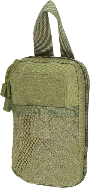 PATIKIL Dump Pouch, Folding Dump Waist Bag Roll-Up Drawstring Tool Storage Pack Backpack Accessories Shooting Climbing Outdoor Sports Bag