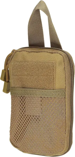 PATIKIL Dump Pouch, Folding Dump Waist Bag Roll-Up Drawstring Tool Storage Pack Backpack Accessories Shooting Climbing Outdoor Sports Bag