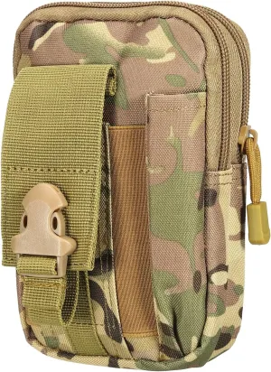 PATIKIL Dump Pouch, Folding Dump Waist Bag Roll-Up Drawstring Utility Tool Storage Pack Backpack Shooting Outdoor Sports Bag