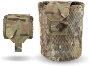 PETAC GEAR Dump Pouch,Molle Drawstring Mag Pouches,Roll Up Foldable Tactical Recovery Tool Pack,EDC Drop Net Storage Bag …