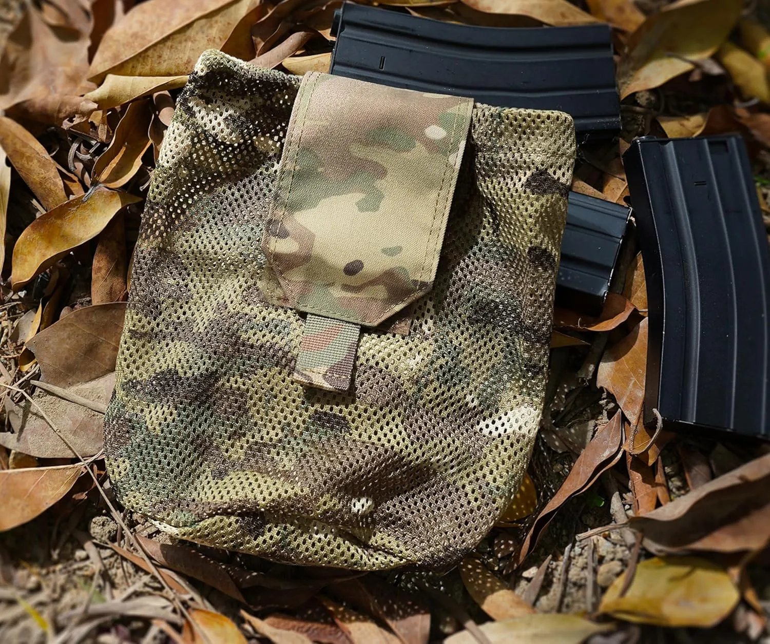 PETAC GEAR Dump Pouch,Molle Drawstring Mag Pouches,Roll Up Foldable Tactical Recovery Tool Pack,EDC Drop Net Storage Bag …