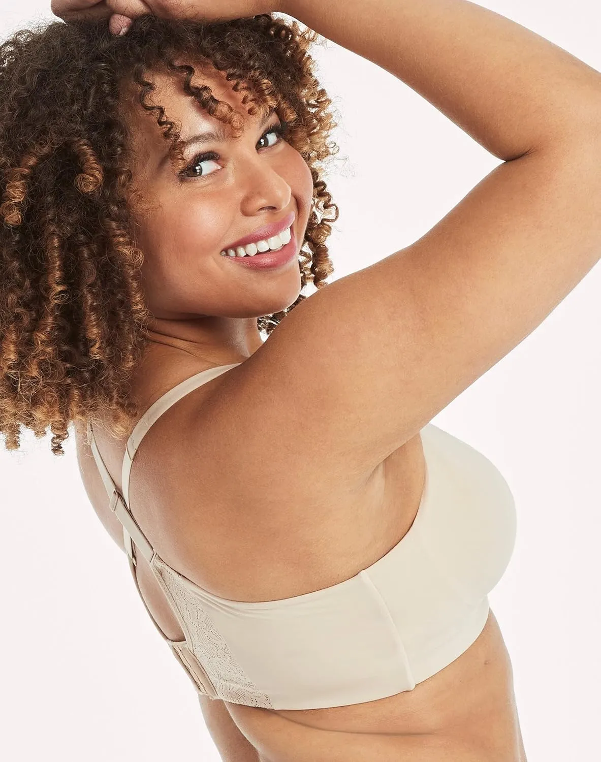 PLAYTEX Women's Plus Size Secrets Ultra Soft ComfortFlex Fit Convertible Wirefree Bra Us4832