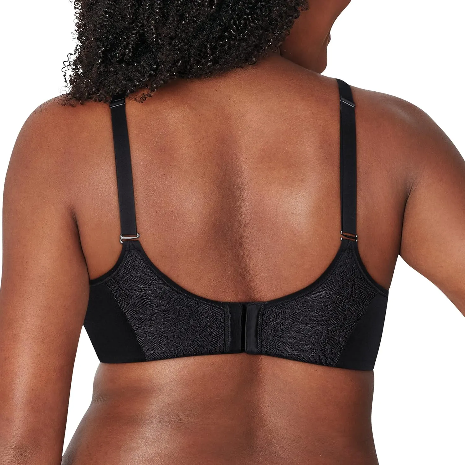 Playtex Women's Secrets Underwire Bra 4833, Ultra-Soft No-Poke, Back Smoothing Bra