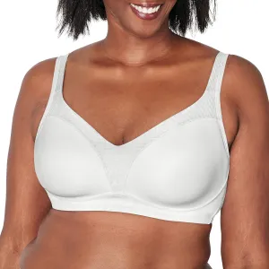PLAYTEX Women's Wireless Bra with Bounce Control, Full-coverage Convertible Wireless T-Shirt Bra, Full-support Wirefree Bra