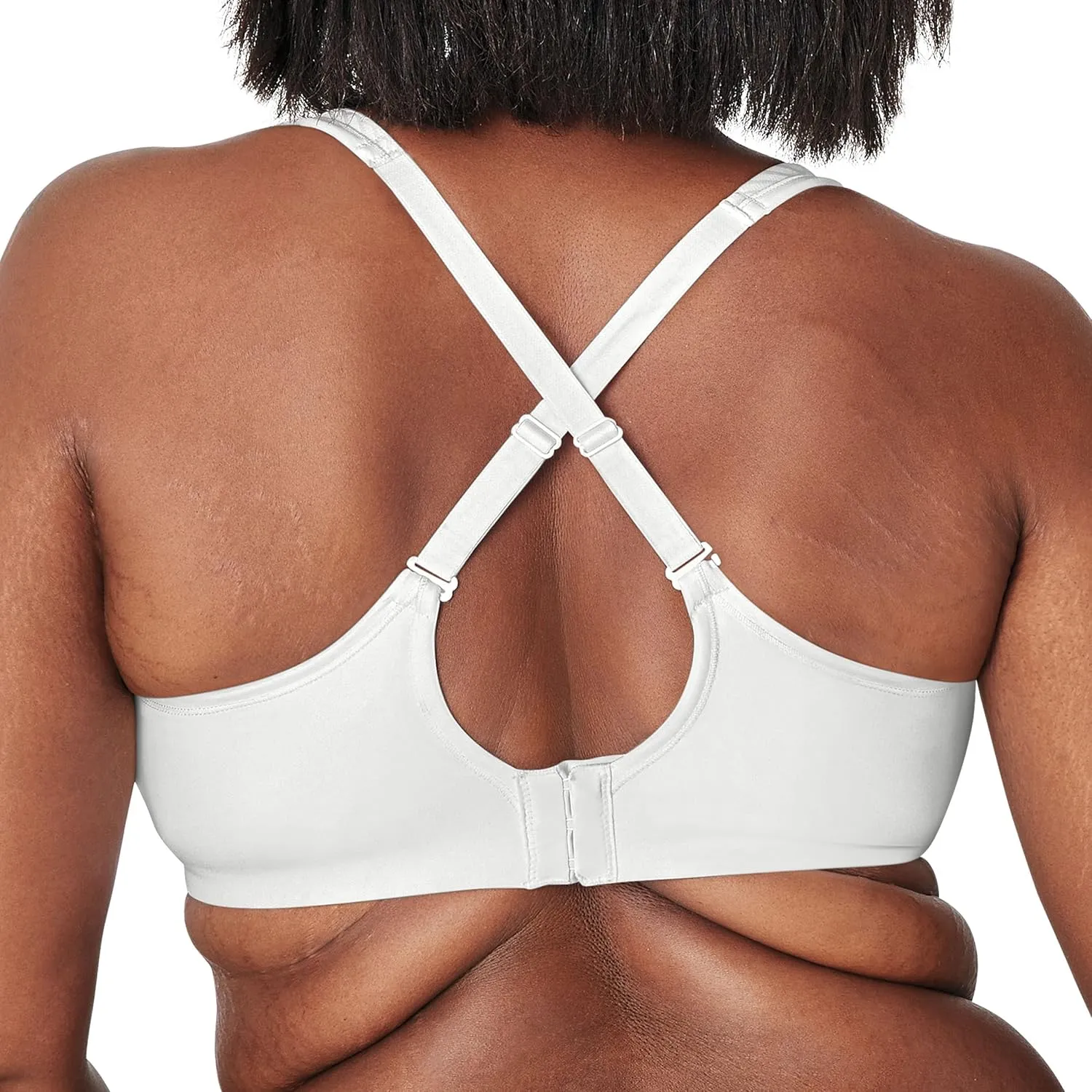 PLAYTEX Women's Wireless Bra with Bounce Control, Full-coverage Convertible Wireless T-Shirt Bra, Full-support Wirefree Bra