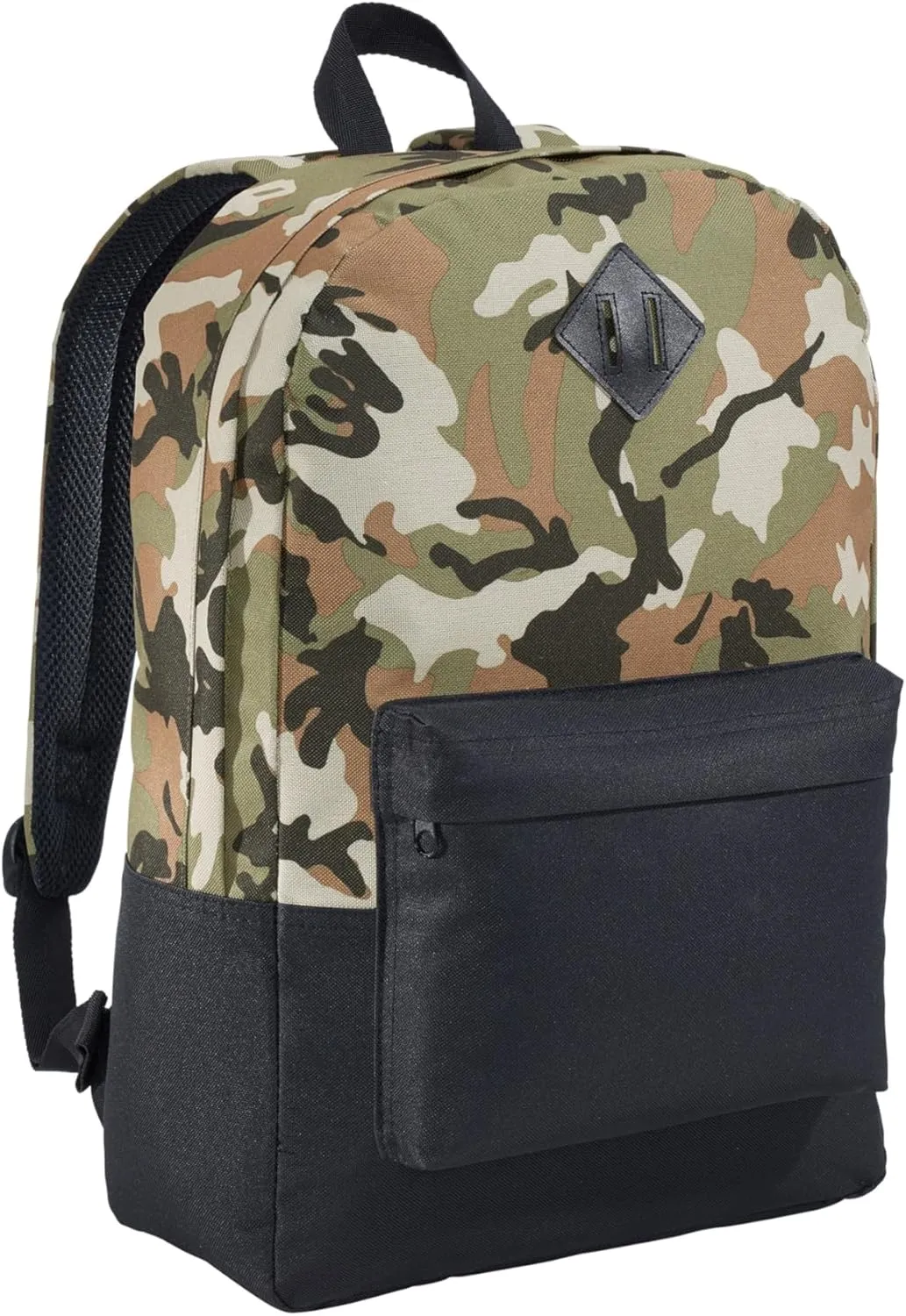 Port Authority Retro Backpack BG7150, Military Camo/ Black, OSFA