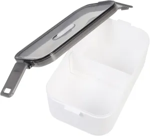 Portable Picnic Microwave Safe Plastic Lunch Holder for Students Adults Leakproof Food Storage Container for Outdoor Office Use Single Design