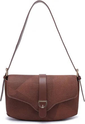 Prettyzys Shoulder Bag for Women Trendy Purse Hobo Tote Handbag Small Clutch Purse Vegan Leather With Adjustable Strap.