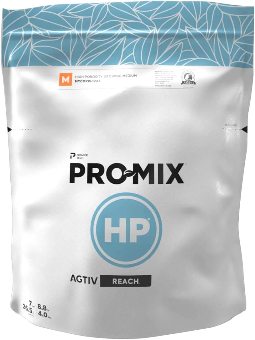 PRO-Mix HP MYCORRHIZAE Open Top Grow Bag - 1cu ft - Loose Fill Open Top Grow Bag