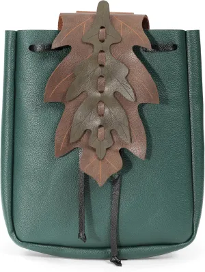 PROCOS Renaissance Belt Pouch Coins Purse Drawstring PU Leather Medieval Waist Bag for LARP Ren Faire